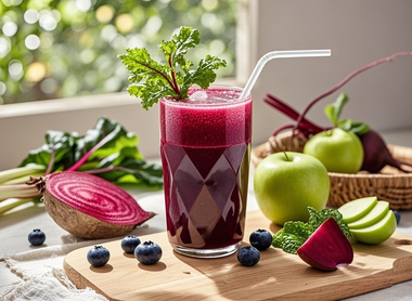 Blueberry Beet Glow Juice