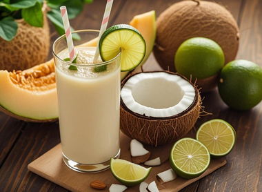 Cantaloupe Coconut Refresher