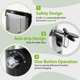 Aeitto Juicer machines, Cold Press Juicer with 4.9" Wide Feed Chute Fit Whole Fruits & Vegetables, High Juice Yield, Masticating Juicer Self Feeding, Easy to Clean
