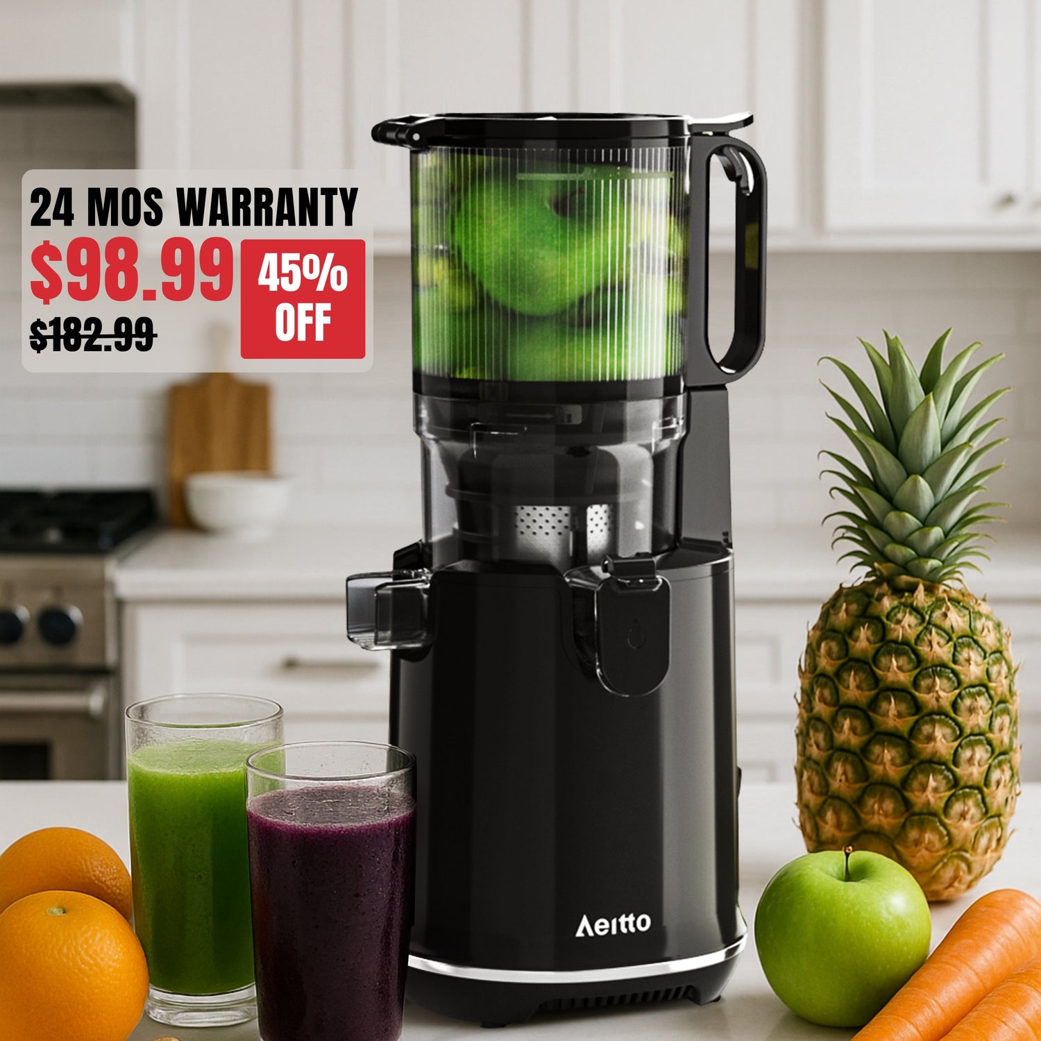aeitto cold press juicer