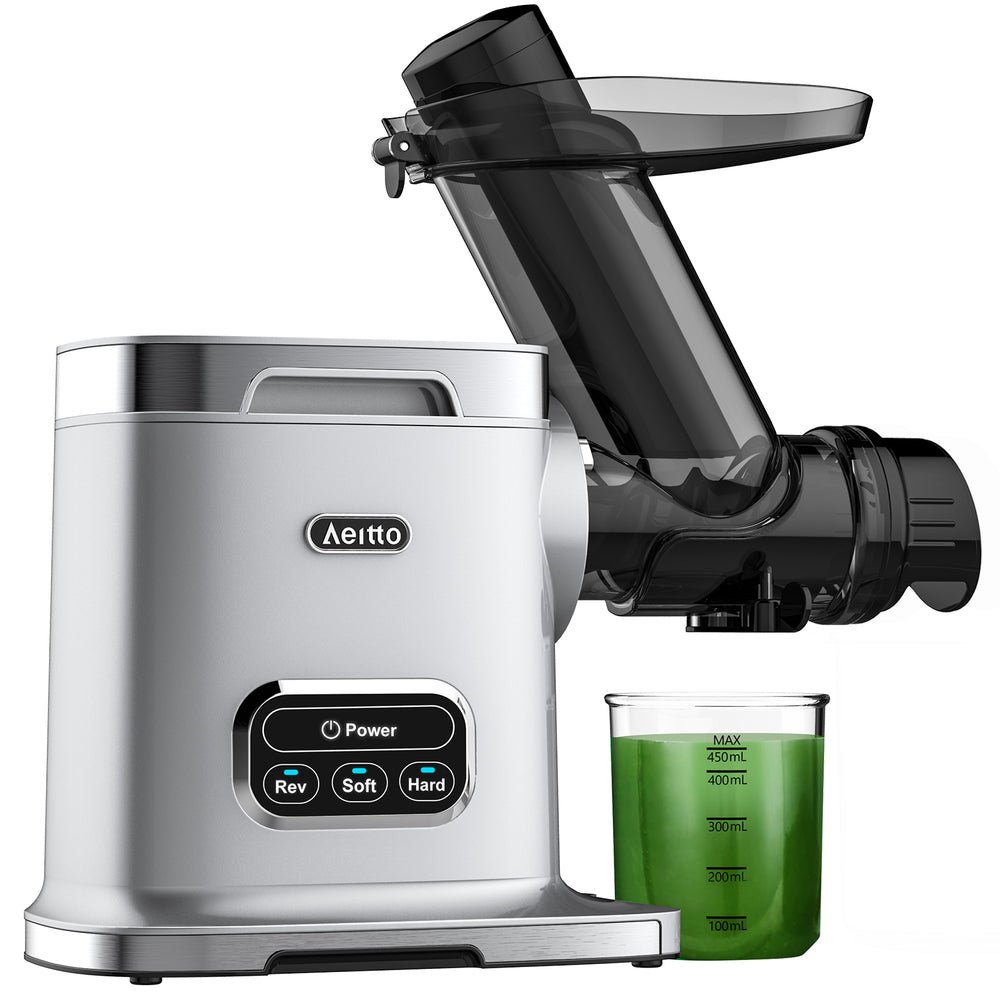 Wide 3 Inch Chute Masticating Juicer Sliver – Aeitto