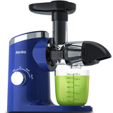Aeitto Masticating Juicer with Two Speed Modes BLUE