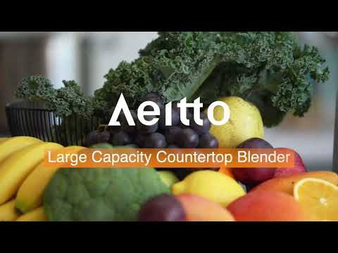 Aeitto Blenders for Kitchen, Blender for Shakes and Smoothies with 1500-Watt Motor, 68 oz Large Capacity, Countertop Professional Blenders for Ice